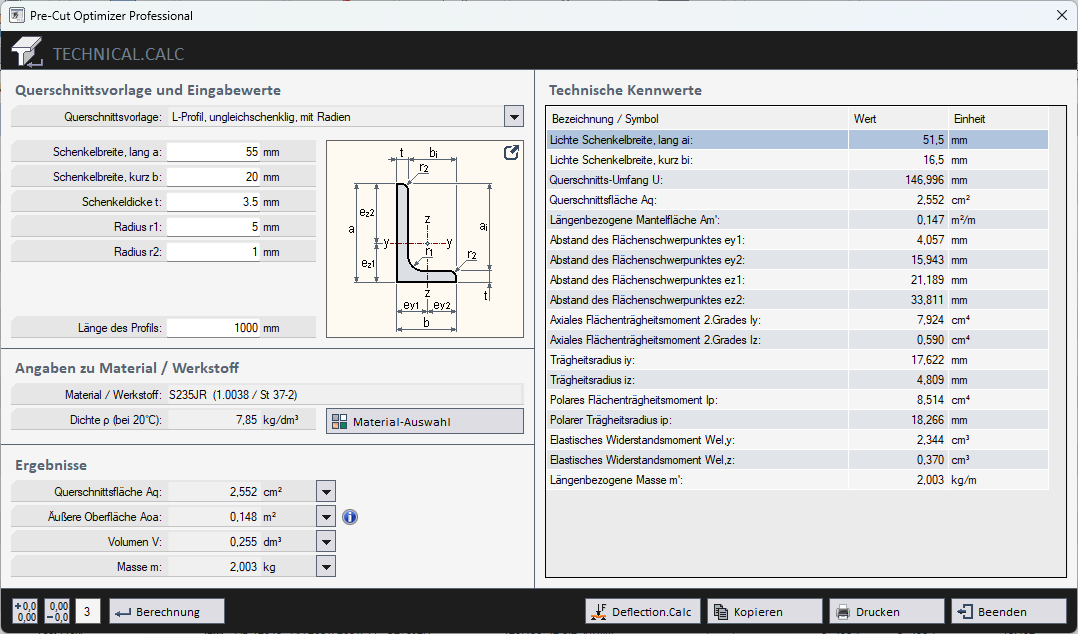 Pre-Cut Optimizer - TECHNICAL.CALC